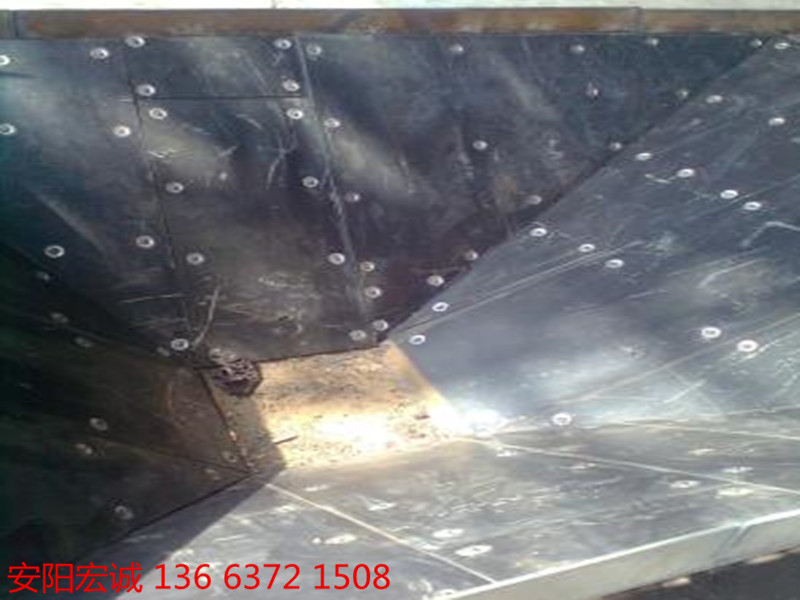 安陽宏誠：料倉滑板-高分子聚乙烯耐磨板